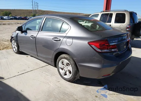 2014 Honda Civic Lx из США, поврежденный, VIN 19XFB2F53EE270065